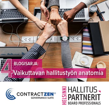 Blogisarja: Vaikuttavan hallitustyön anatomia - haastattelussa Tuija Pohjolainen-Hiltunen