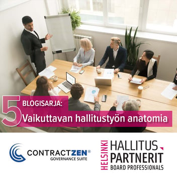 Blogisarja: Vaikuttavan hallitustyön anatomia - haastattelussa Maarit Tiililä