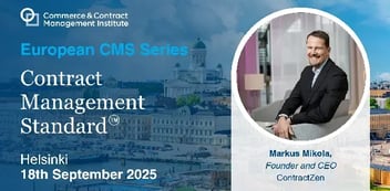 The CMS™ Series in Helsinki: Advancing the Future of Contract Management