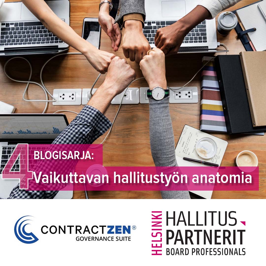 Blogisarja: Vaikuttavan hallitustyön anatomia - haastattelussa Tuija Pohjolainen-Hiltunen