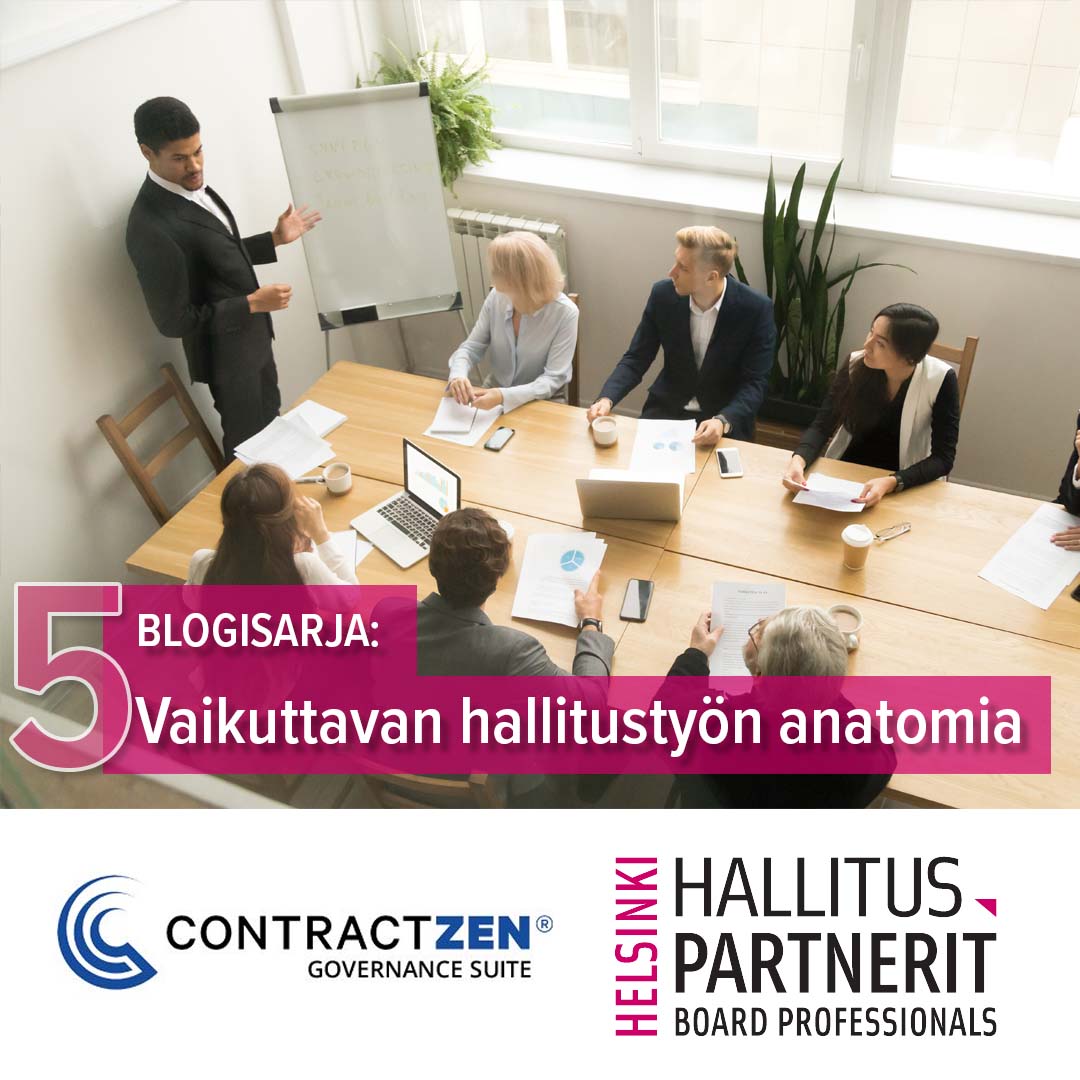 Blogisarja: Vaikuttavan hallitustyön anatomia - haastattelussa Maarit Tiililä